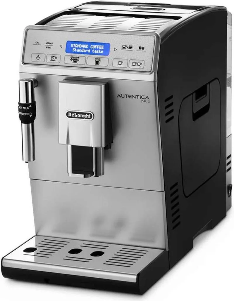 Autentica Plus ETAM29.620.SB - Volautomaat Espressomachine van De'Longhi in Zilver, Zwart – productfoto