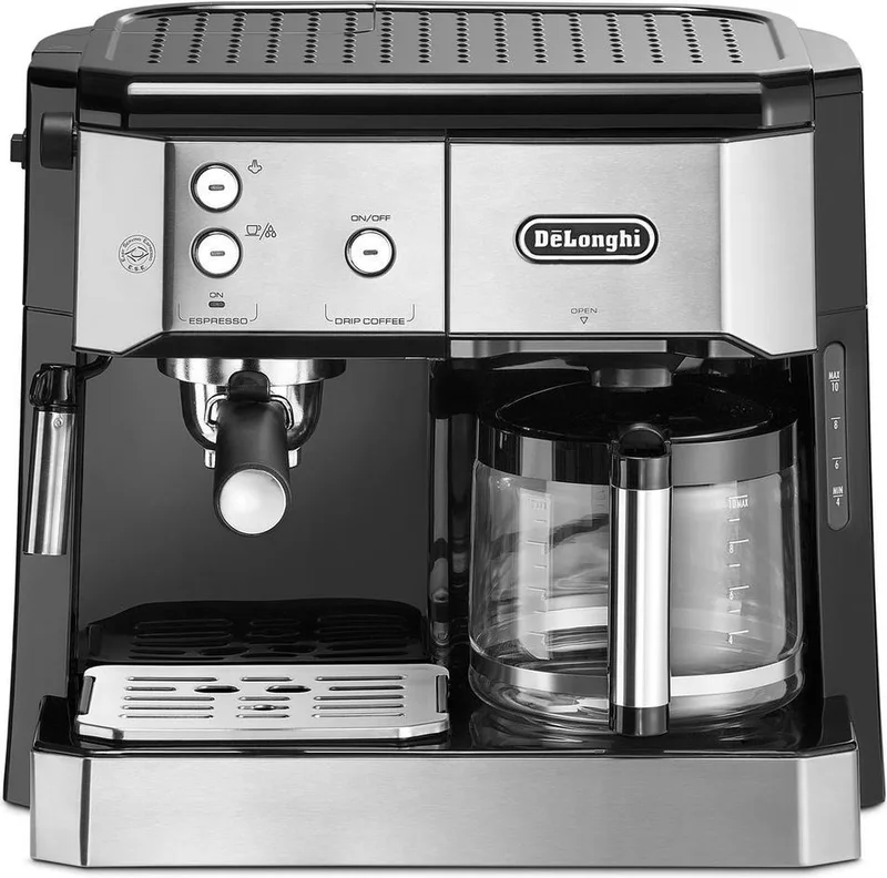 combi espresso-koffiezetapparaat BCO421.S van De'Longhi in Rvs – productfoto