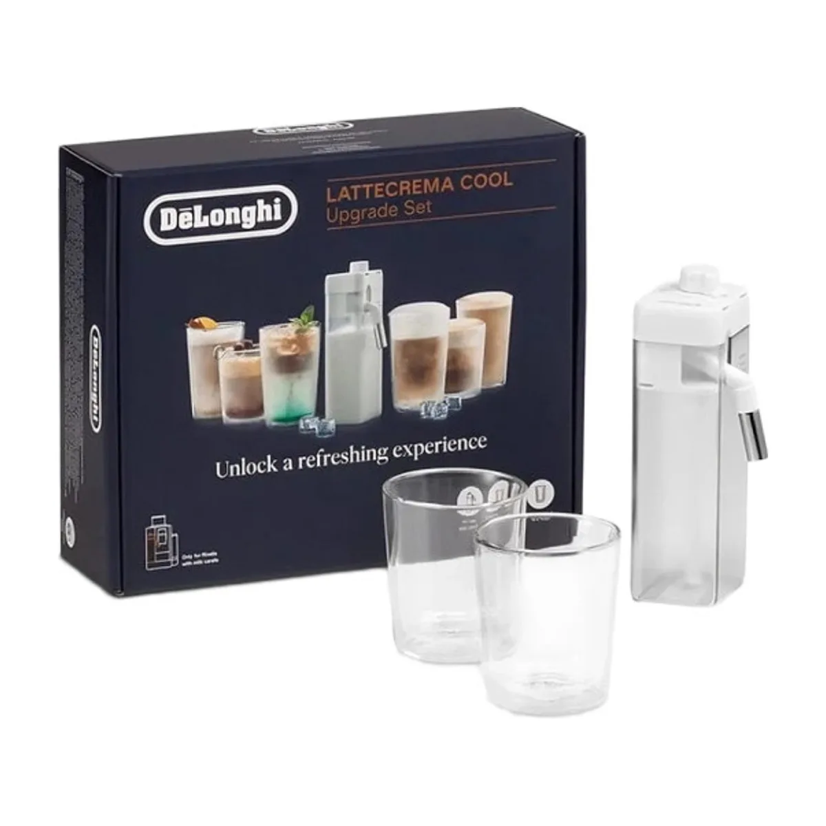 De'Longhi LATTECREMA COOL UPGRADESET DLSC032 Melkopschuimer de De'Longhi – photo produit