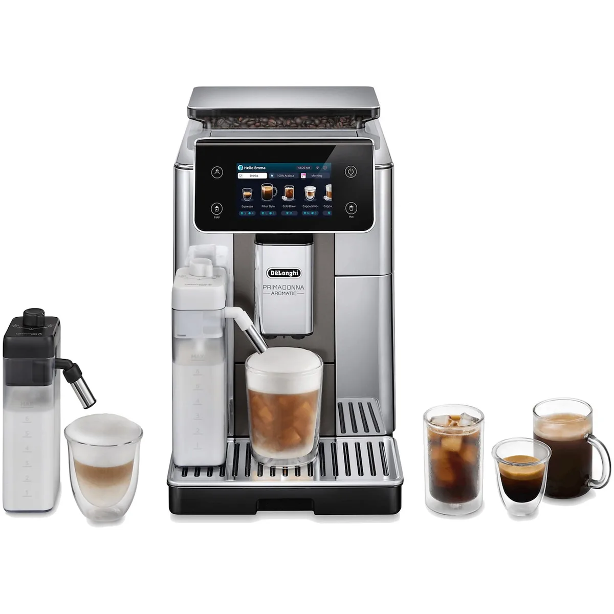 De'Longhi Primadonna Aromatic ECAM630.75.TSM Volautomaat Zwart von De'Longhi – Produktfoto
