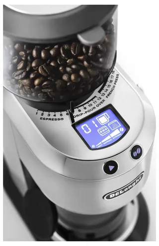 Dedica KG 521.M Koffiemolen - RVS - Zilver van De'Longhi in Metaal – productfoto 2 van 2