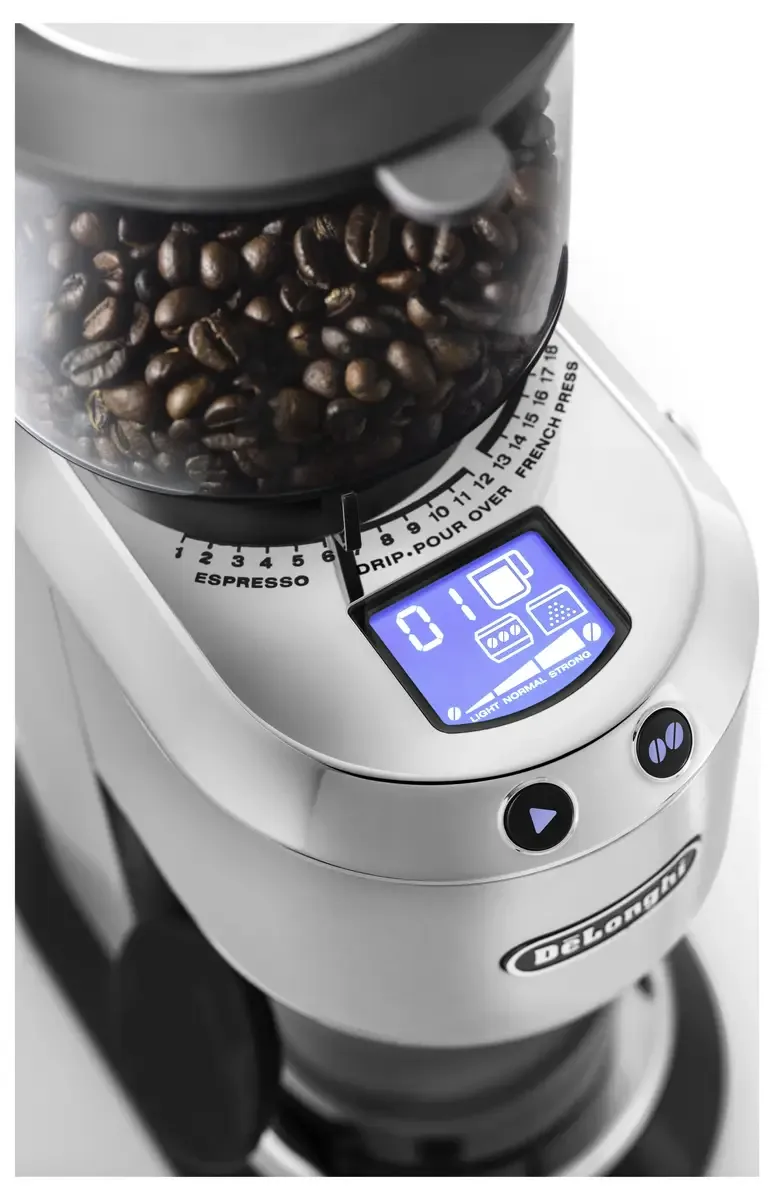 Dedica KG 521.M Koffiemolen - RVS - Zilver van De'Longhi in Metaal – productfoto 2 van 2