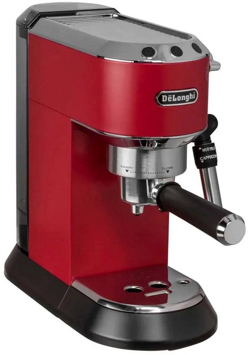 Dedica Style EC685.R - Pistonmachine - Red van De'Longhi in Rood – productfoto