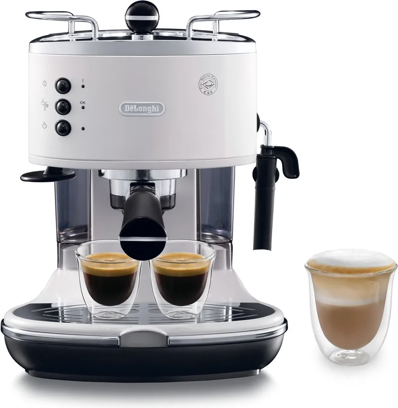 DeLonghi 311.W - Pistonmachine van De'Longhi in Wit – productfoto