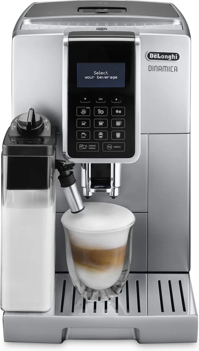 Dinamica ECAM 350.75S - Volautomatische koffiemachine by De'Longhi in Silver – product photo