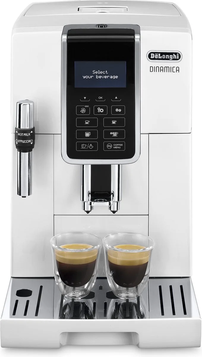 Dinamica ECAM350.35.W - Volautomatische espressomachine van De'Longhi in Wit – productfoto
