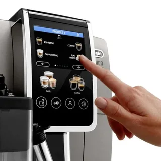 Dinamica Plus ECAM380.95.TB – Volautomatische Espressomachine by De'Longhi in Titanium black – product photo 2 of 3