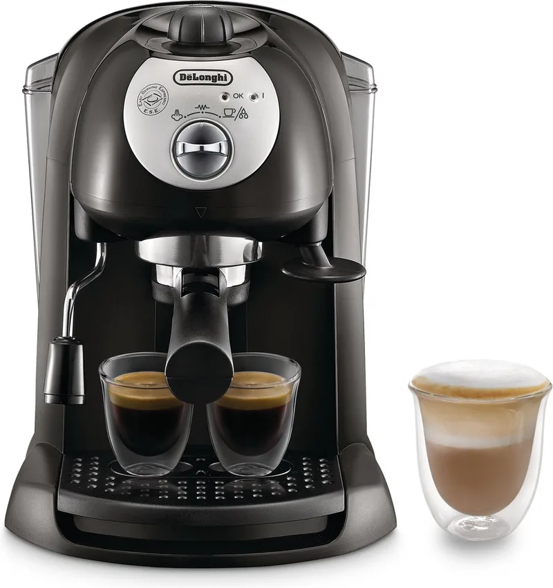 EC 201.CD.B - Pistonmachine van De'Longhi in Zwart – productfoto