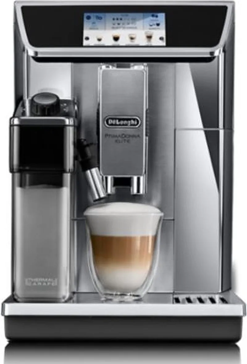 ECAM 656.75.MS koffiezetapparaat Volledig automatisch Espressomachine 2 l by De'Longhi in Roestvrijstaal – product photo