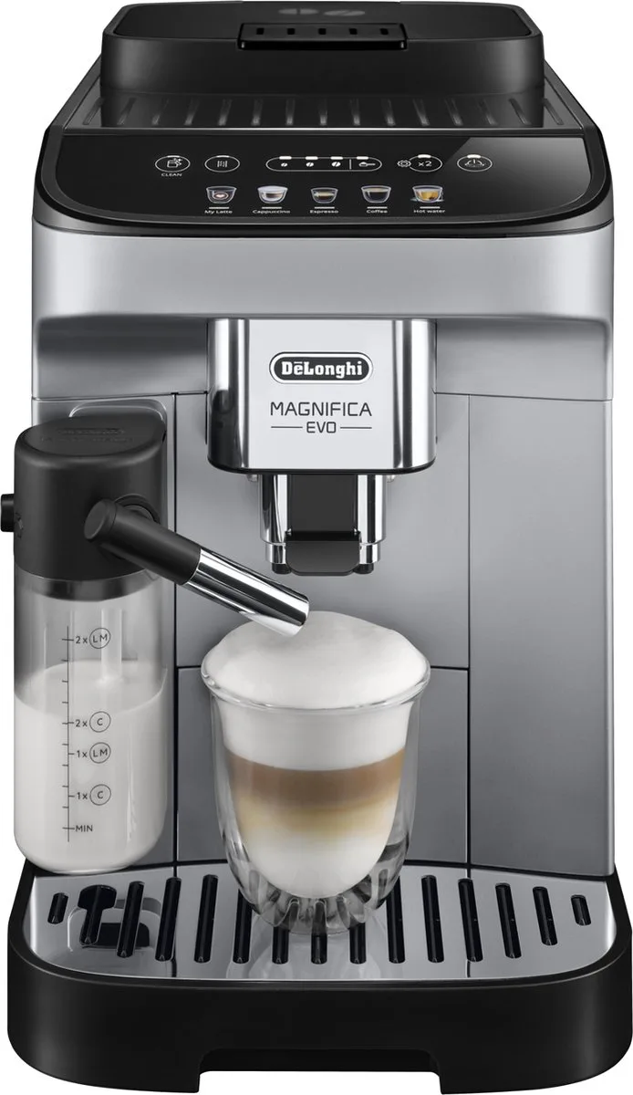 ECAM290.61.SB - Volautomatische espressomachine - Zilver/zwart från De'Longhi i Magnifica Evo – produktbild