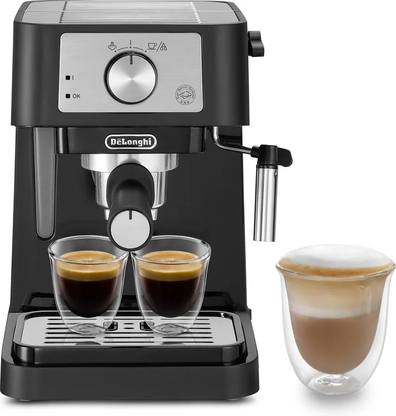 Espresso machine Stilosa EC260.BK van De'Longhi in Zwart – productfoto