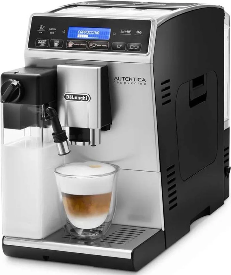 ETAM 29.660.SB Volautomaat Espressomachine by De'Longhi in Silver, Black – product photo