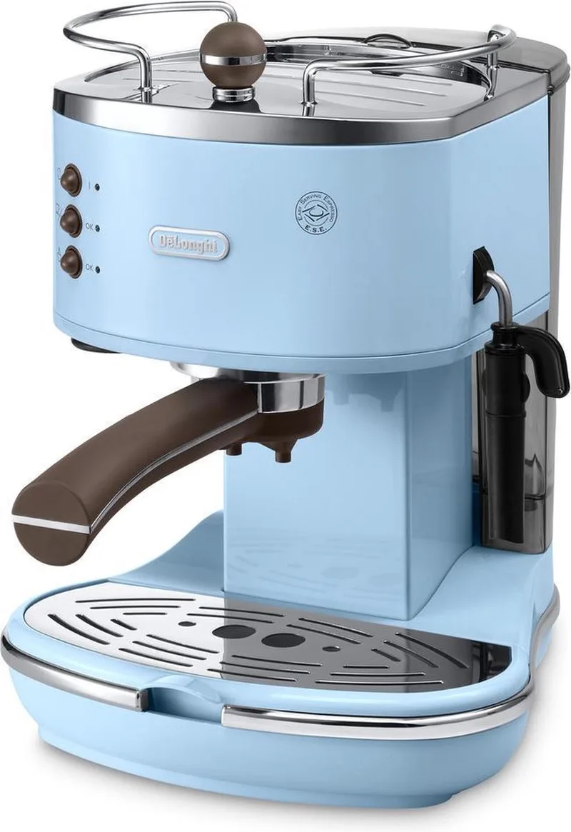 Icona Vintage ECOV311.AZ Handmatige Espressomachine - Licht Blauw by De'Longhi in Light blue – product photo