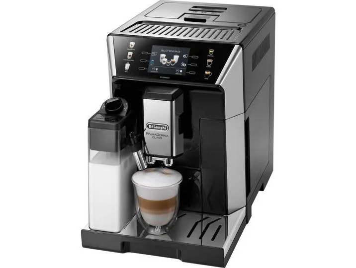 Kaffeevollautomat PrimaDonna Class ECAM550.65.SB - Perfekter Milchschaum, 5 Kaffeestärken, Mein Kaffee Funktion, 3,5'' Farbdisplay von De'Longhi – Produktfoto 1 von 5