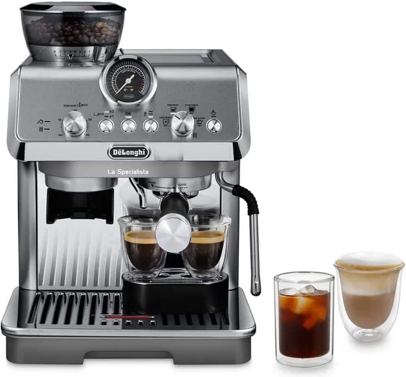 La Specialista Arte Evo EC9255.M - Pistonmachine met bonenmaler - Cold Brew by De'Longhi in Grey – product photo