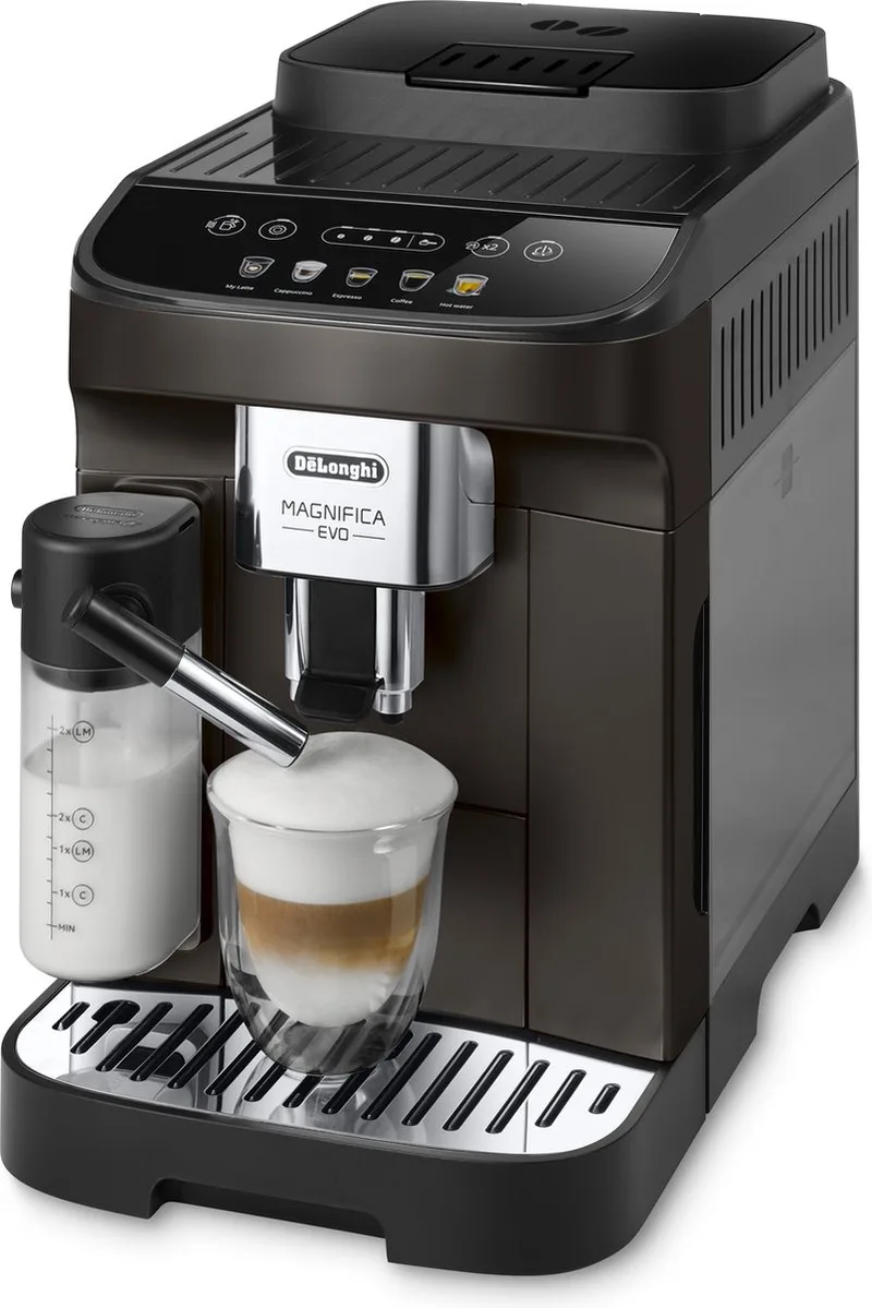 Magnifica ECAM293.61.BW - Volautomatisch Espressomachine - 1,8 l van De'Longhi in Bruin – productfoto
