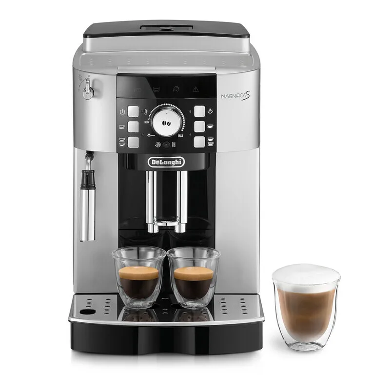 Magnifica S ECAM21.116.SB Kaffeevollautomat silber schwarz van De'Longhi – productfoto