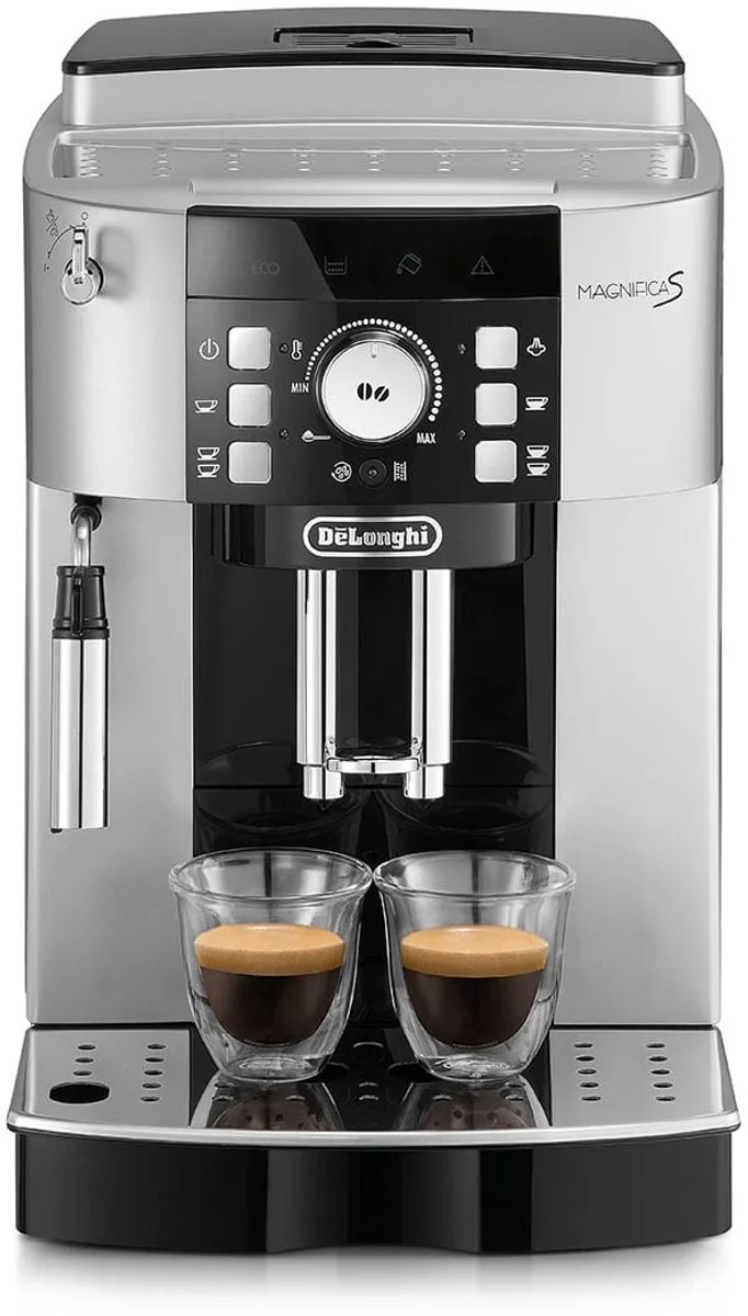 MAGNIFICA S ECAM21.117.SB - Espressoapparaat - Volautomatische koffiemachine från De'Longhi i Silver – produktbild