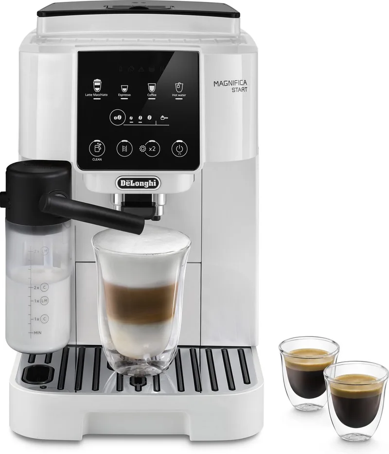 Magnifica Start ECAM220.61.W - Volautomatische espressomachine van De'Longhi in Wit – productfoto