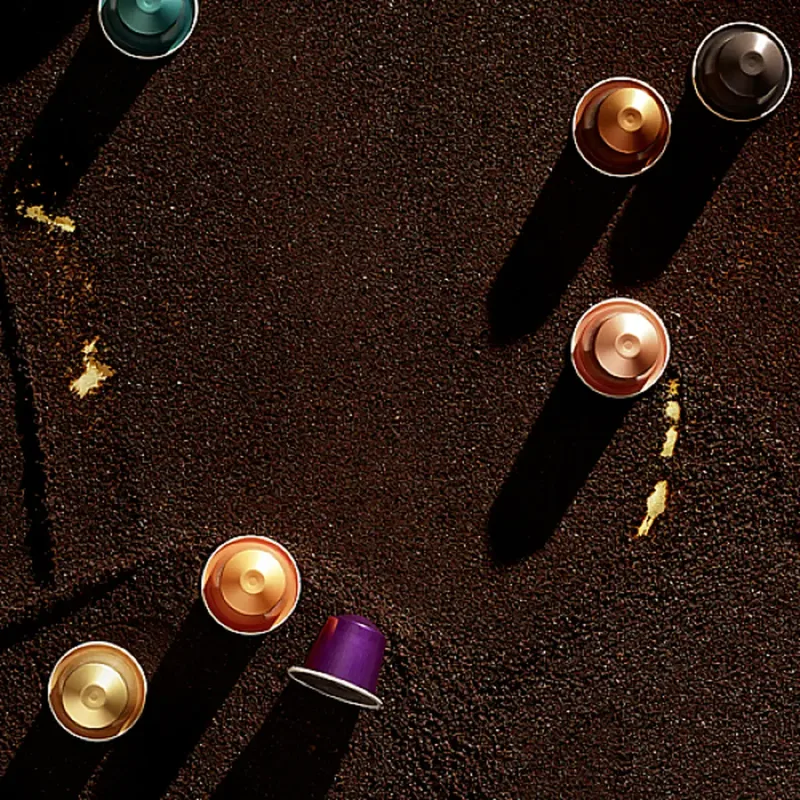Nespresso Inissia EN80.B - Koffiecupmachine van De'Longhi in Zwart – productfoto 2 van 3