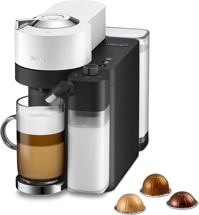 Nespresso Vertuo Lattissima ENV300.W - Koffiecupmachine de De'Longhi en Blanc – photo produit