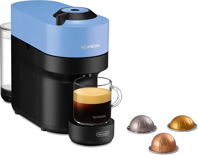 Nespresso Vertuo Pop ENV90.A - Koffiecupmachine van De'Longhi in Blauw – productfoto