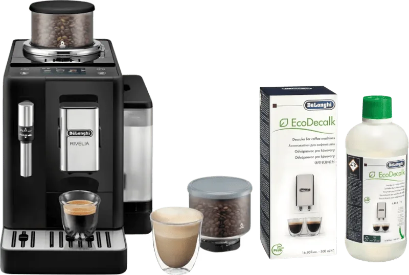 Rivelia EXAM440.35.B + Ontkalker van De'Longhi – productfoto