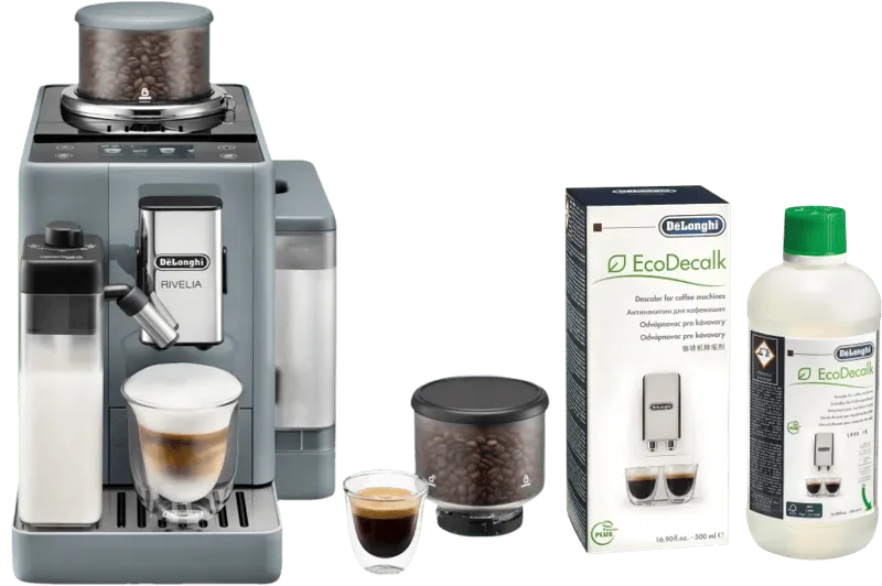 Rivelia EXAM440.55.G + Ontkalker van De'Longhi – productfoto