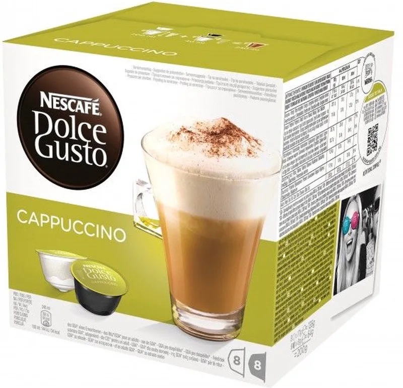 Cappuccino - 9x16 capsules (72 koppen) van Nescafé Dolce Gusto – productfoto
