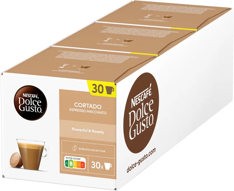 capsules Cortado Espresso Macchiato - 90 koffiecups voor 90 koppen koffie by Nescafé Dolce Gusto – product photo