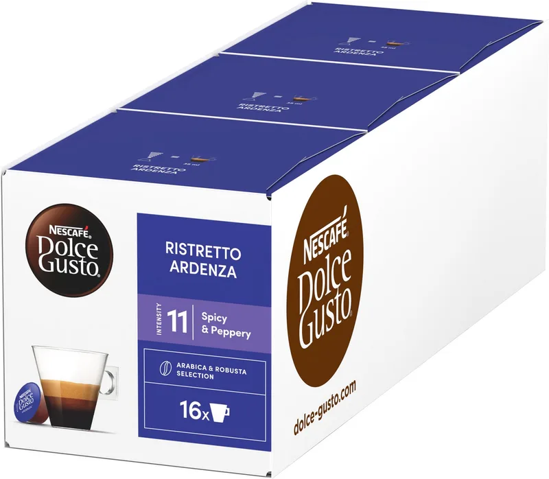 capsules Espresso Ristretto Ardenza - 48 koffiecups voor 48 koppen koffie från Nescafé Dolce Gusto – produktbild