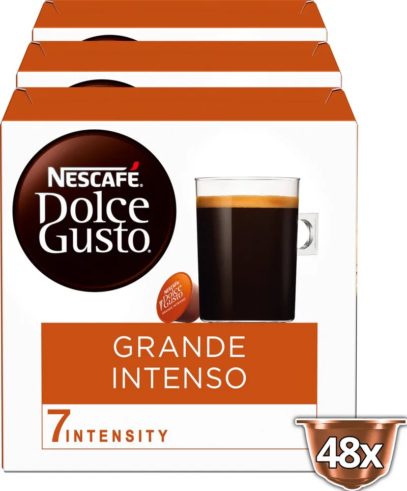 Capsules - Grande Intenso - 48 koffiecups van Nescafé Dolce Gusto – productfoto