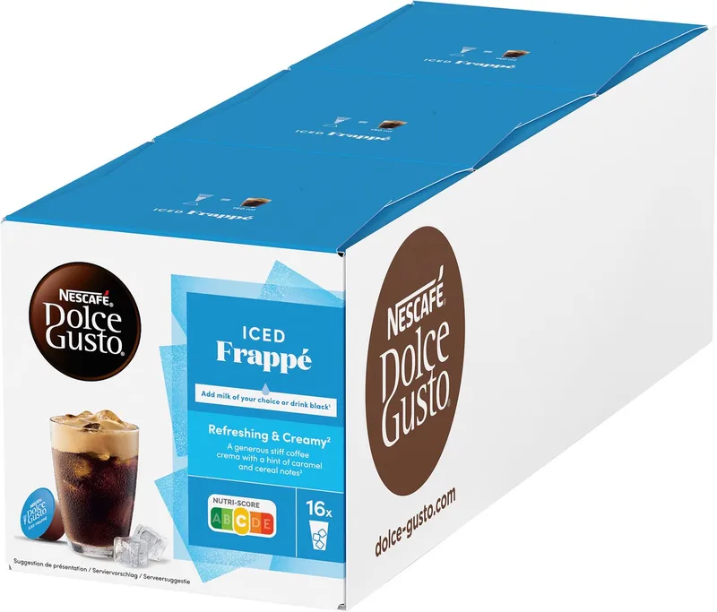 capsules Iced Frappé - 48 koffiecups voor 48 koppen koffie van Nescafé Dolce Gusto – productfoto