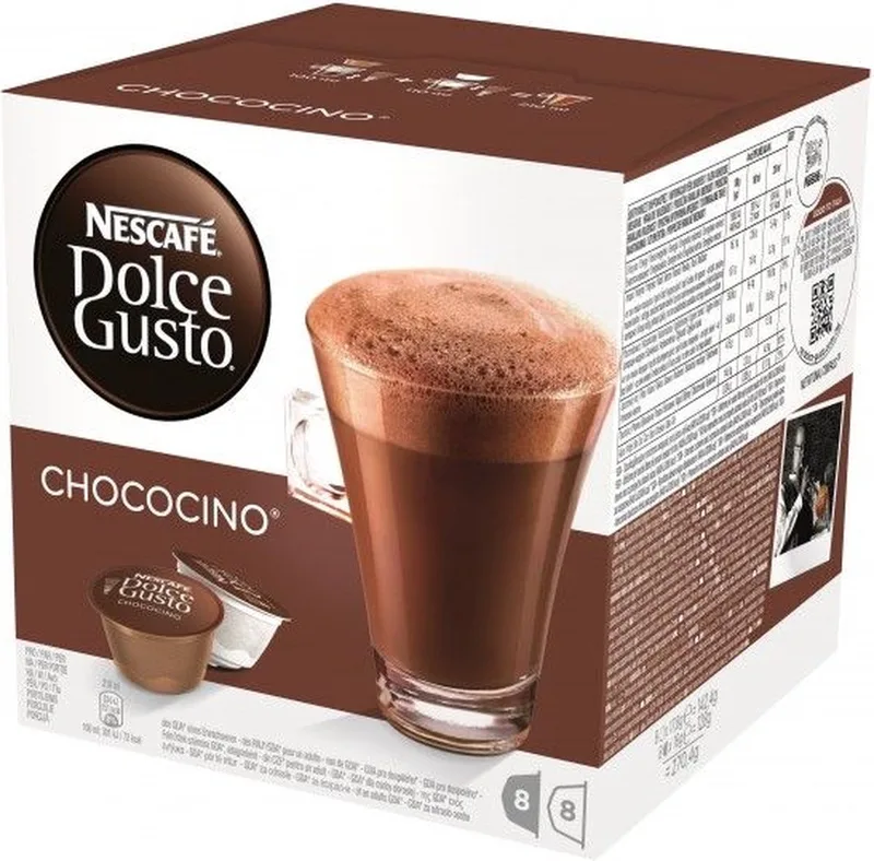 Chococino - 9x16 capsules von Nescafé Dolce Gusto – Produktfoto
