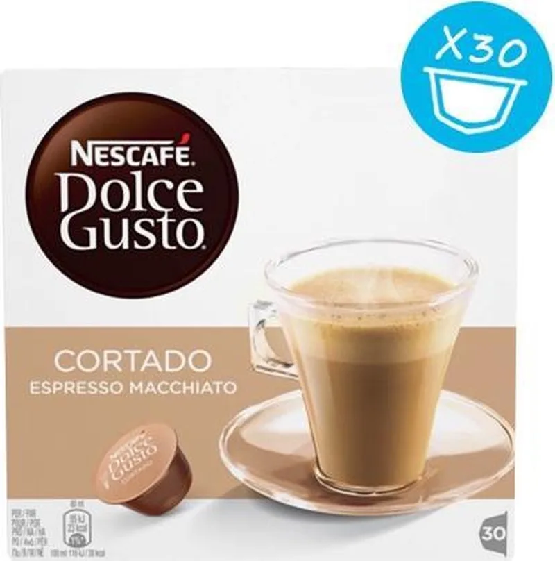 CORTADO ESPRESSO MACCHIATO (30 CAPSULES) by Nescafé Dolce Gusto – product photo
