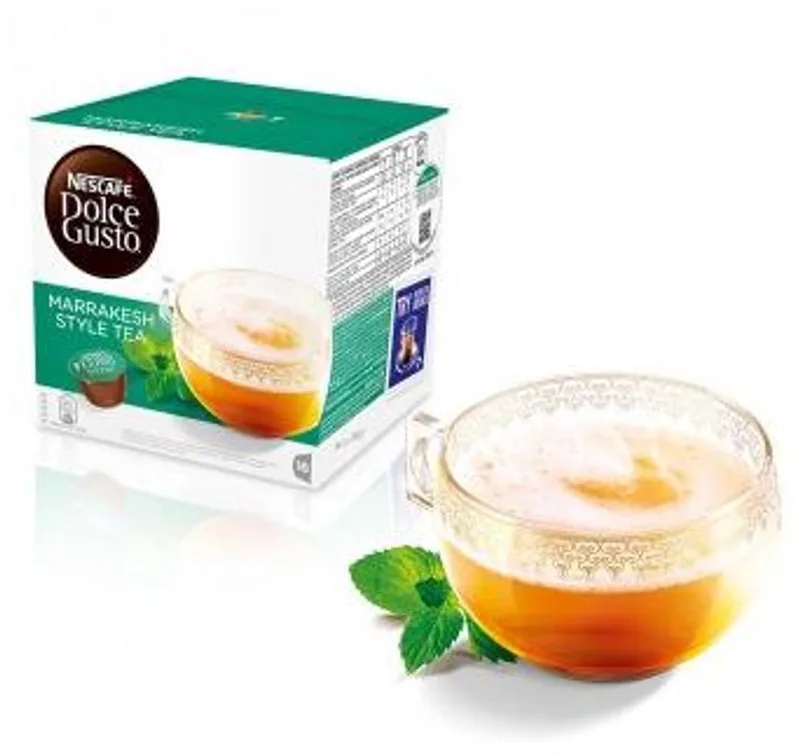 Koffiecapsules met doos Nescafé Dolce Gusto 55290 Marrakesh Style Tea (16 uds) van Nescafé Dolce Gusto – productfoto