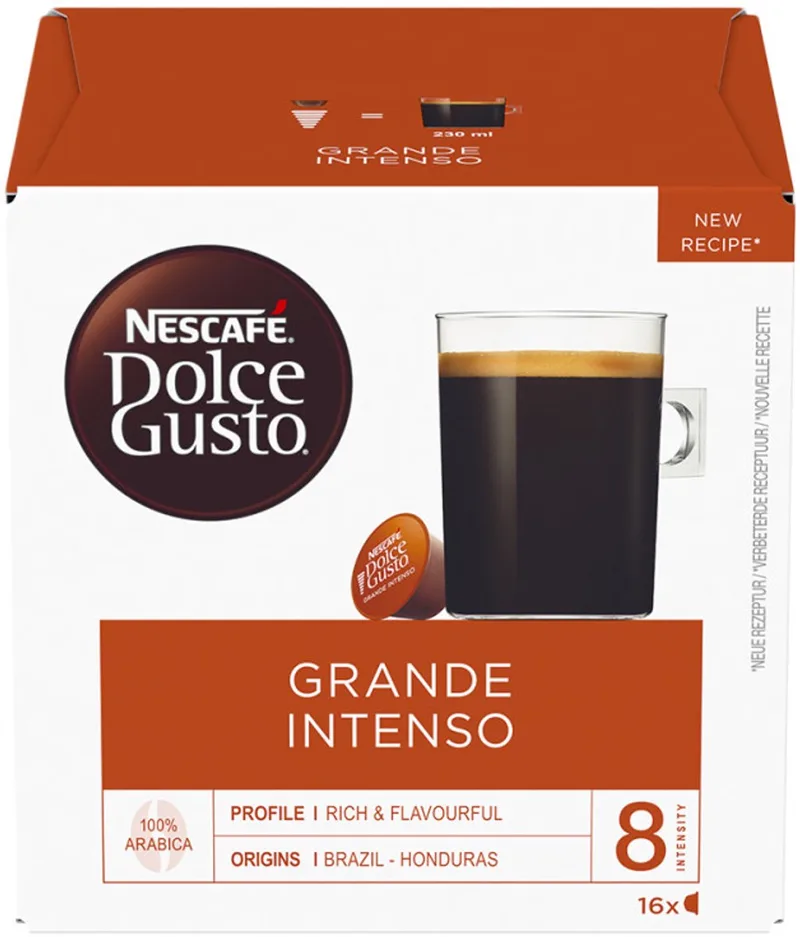 Koffiecapsules NESCAFÉ® Dolce Gusto® Grande Intenso, 16 st. van Nescafé Dolce Gusto – productfoto