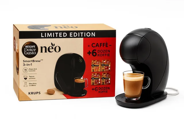 KRUPS NESCAFÉ - Dolce Gusto - YY5676 - NEO- Latte Koffiemachine - Incl. 6 Latte Koffie Dozen - Limited edition - Koffiezetapparaat - Koffiemachines