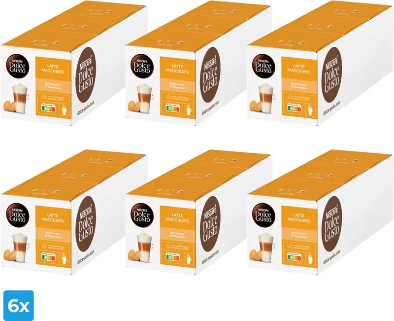 Latte Macchiato (6x 48 cups) van Nescafé Dolce Gusto – productfoto
