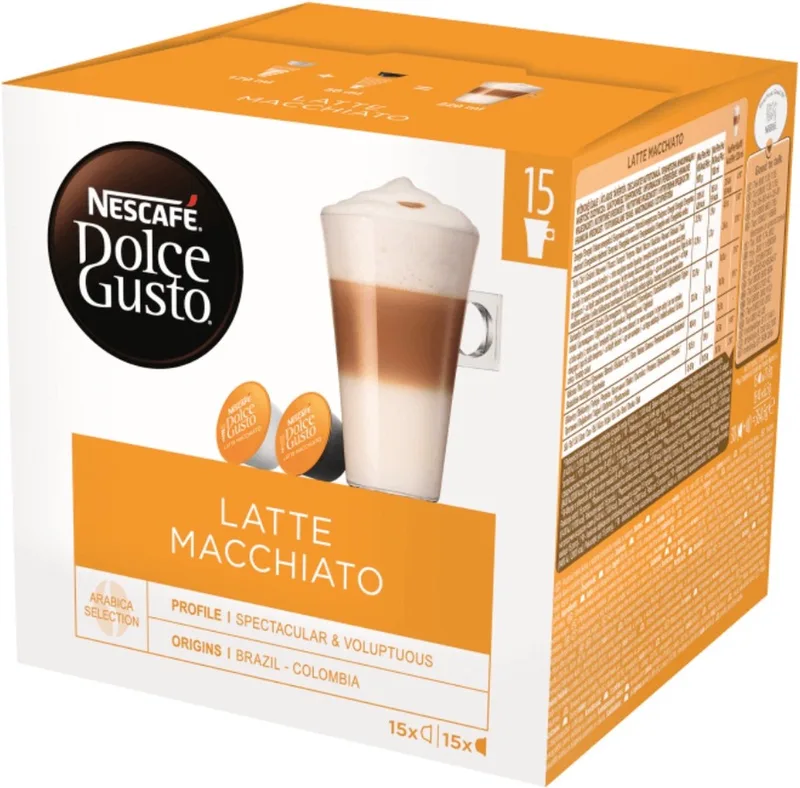 Latte Macchiato XL - capsules - 15 bereidingen van Nescafé Dolce Gusto – productfoto