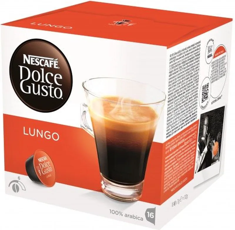 Lungo - 9x16 capsules van Nescafé Dolce Gusto – productfoto