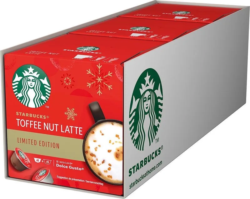 Starbucks Toffee Nut Latte Dolce Gusto - 9x12 capsules van Nescafé Dolce Gusto – productfoto