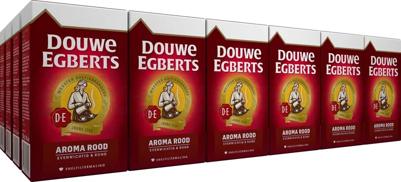 Aroma Rood Filterkoffie - 24 x 250 gram de Douwe Egberts – photo produit