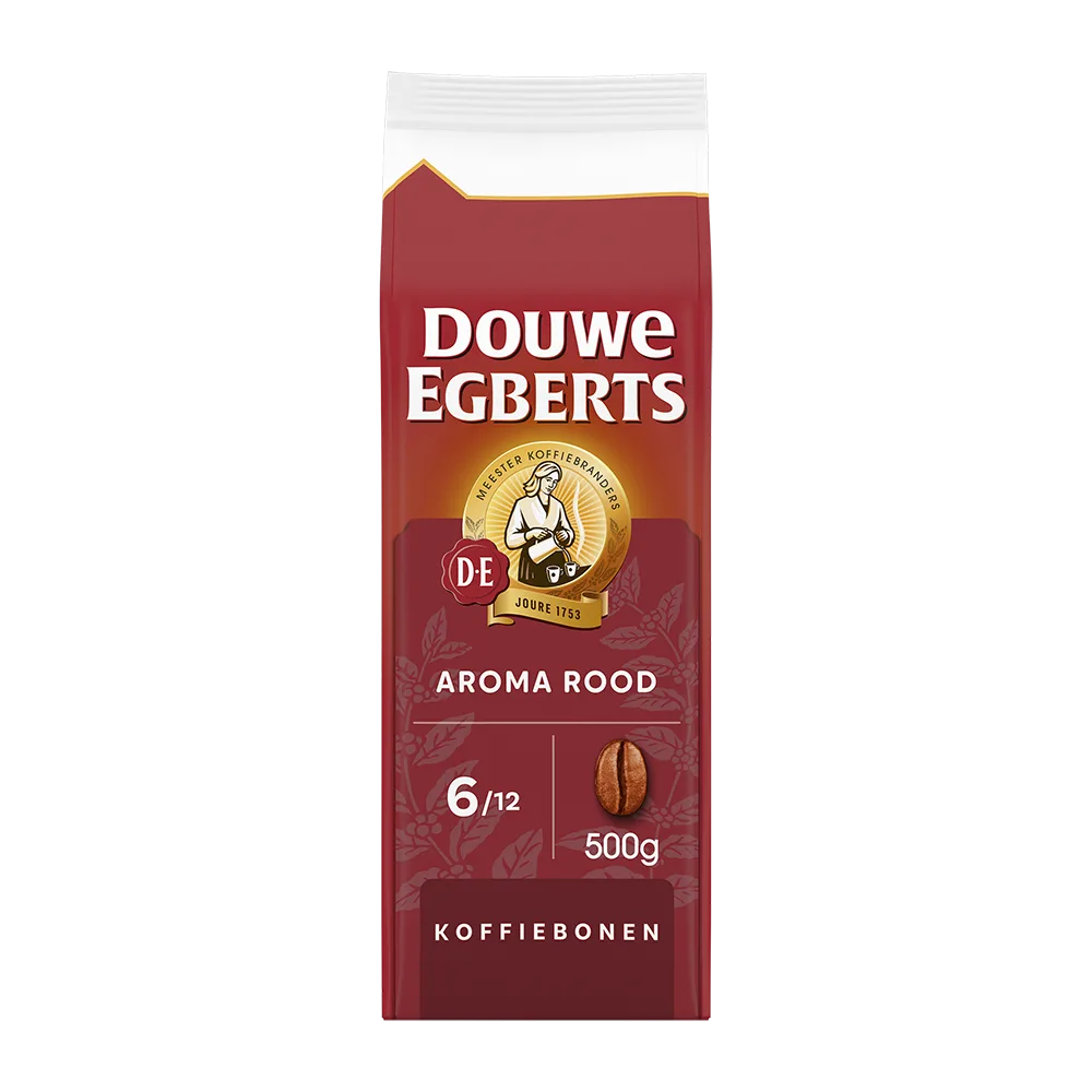 Aroma Rood - Koffiebonen 500 GR by Douwe Egberts – product photo
