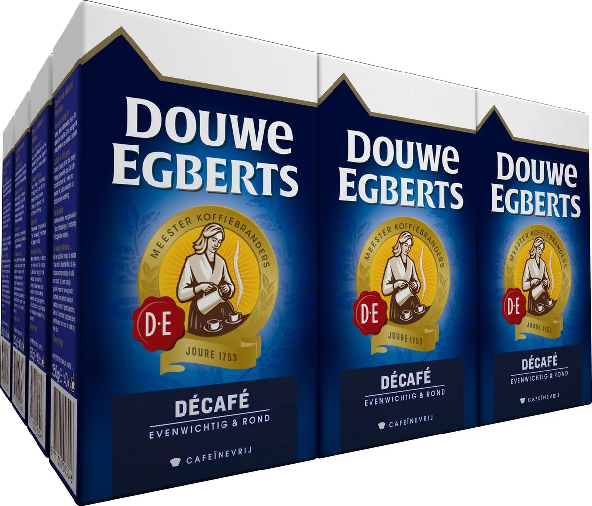 Décafé Filterkoffie - 12 x 250 gram de Douwe Egberts – photo produit