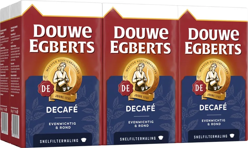Decafé Filterkoffie - 6 x 500 gram by Douwe Egberts – product photo