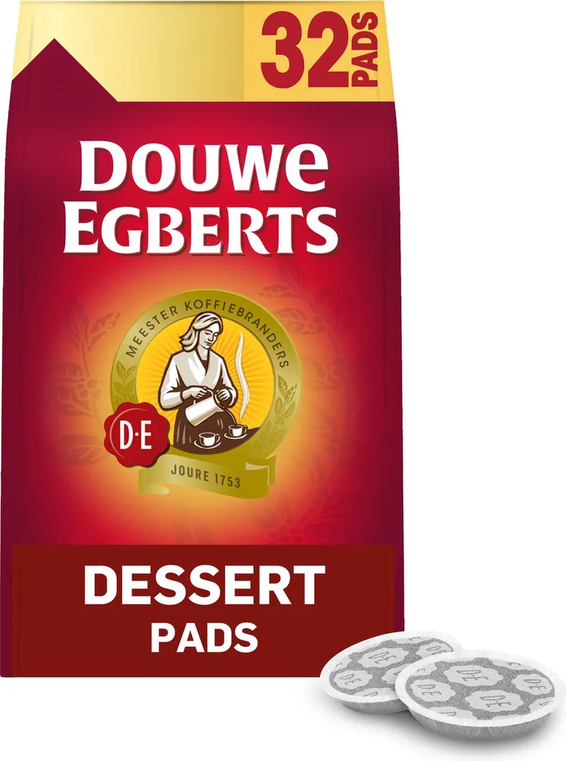 Dessert koffiepads - 10x 32 Pads ( = 320 pads) de Douwe Egberts – photo produit