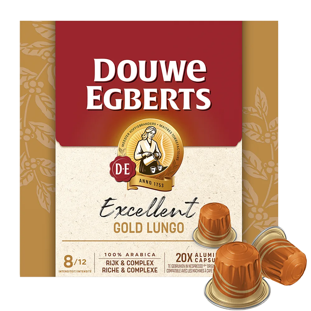 Excellent Gold - 20 koffiecups by Douwe Egberts – product photo