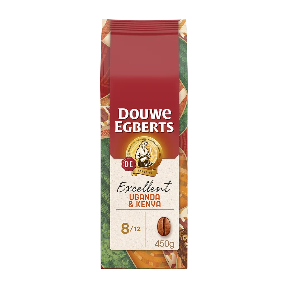Excellent Uganda & Kenia - Koffiebonen 450 GR by Douwe Egberts – product photo