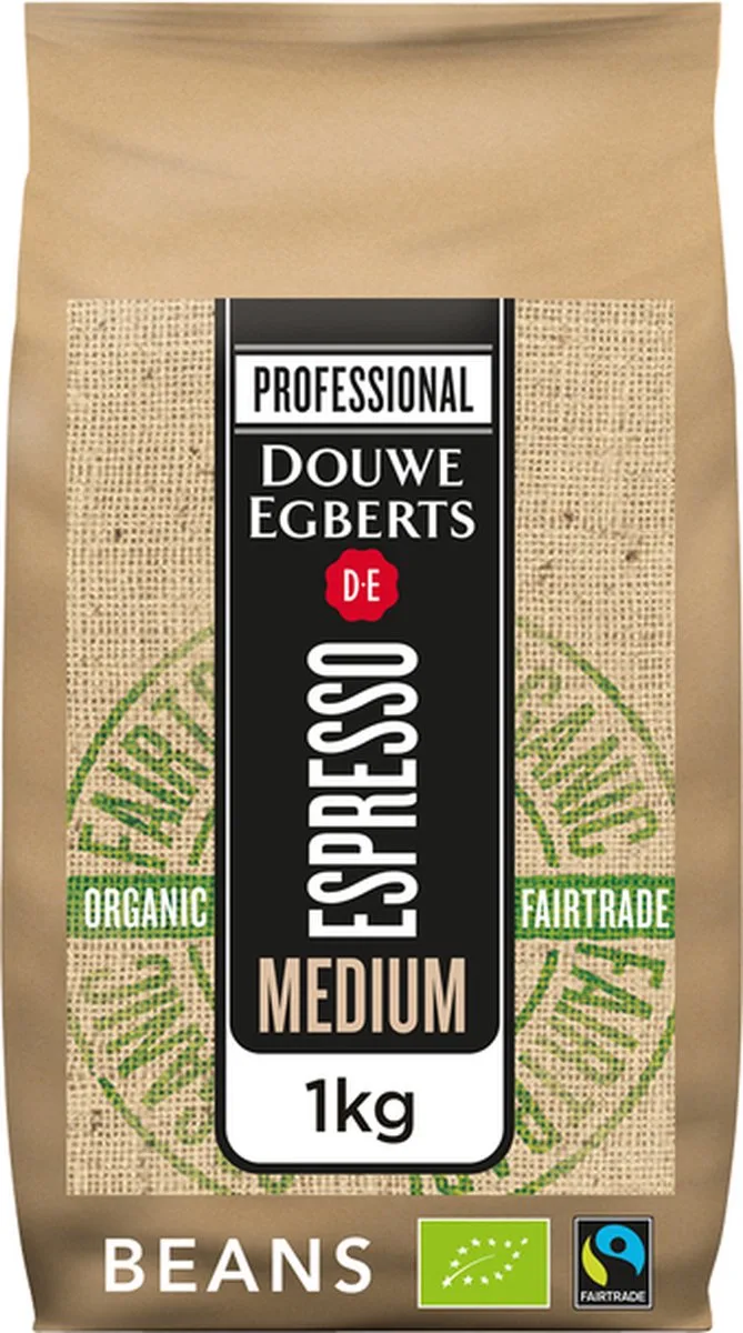 Koffie douwe egberts espresso bonen med org fair van Douwe Egberts – productfoto